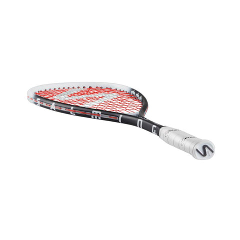 Image of Salming Grit Feather Racket - Black/White